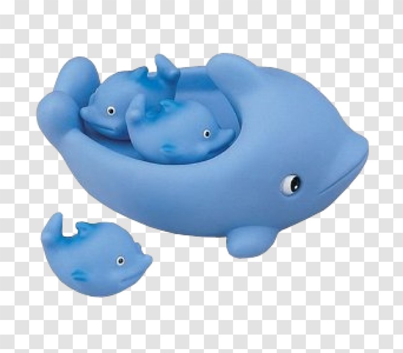 Dolphin Toy Family Bathtub Rubber Duck - Whales Dolphins And Porpoises Transparent PNG