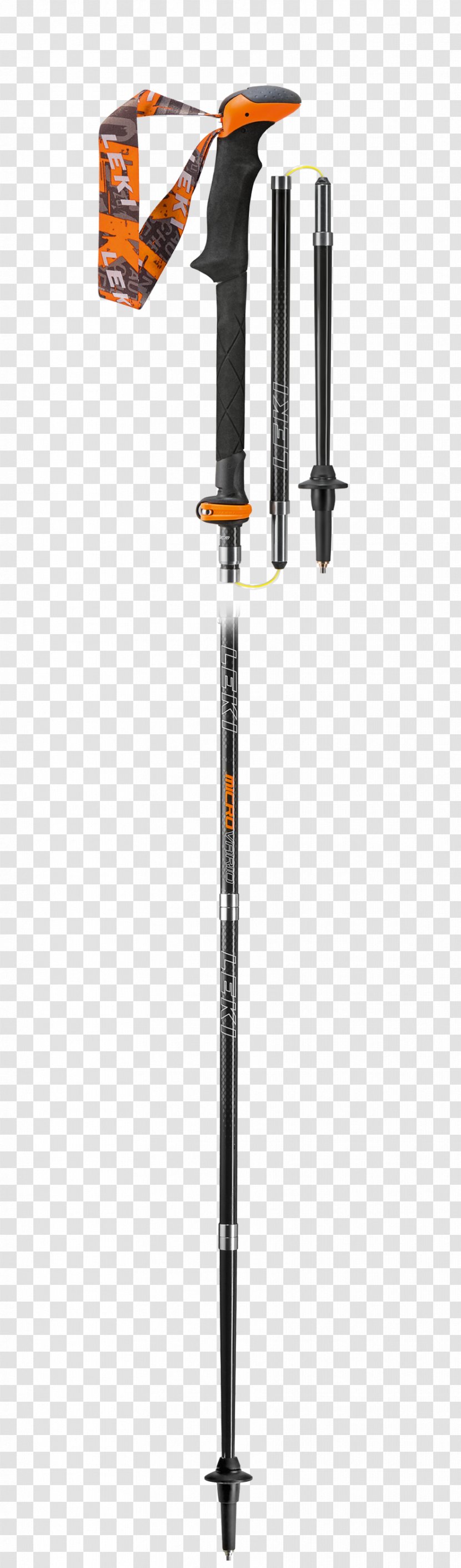 Hiking Poles Trekking Ski Carbon Fibers Bastone - Pole Transparent PNG