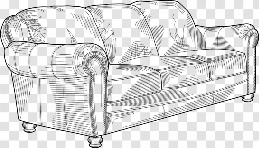 Couch Drawing Clip Art - Chair Transparent PNG