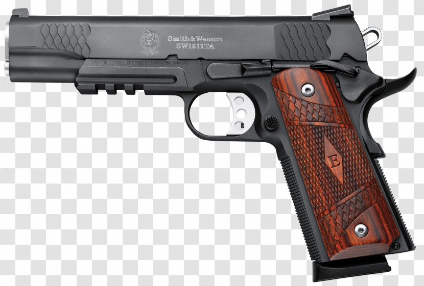 Smith & Wesson SW1911 .45 ACP M&P Pistol - Sw1911 - Handgun Transparent PNG