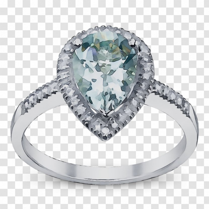 Wedding Ring Sapphire Diamond Transparent PNG