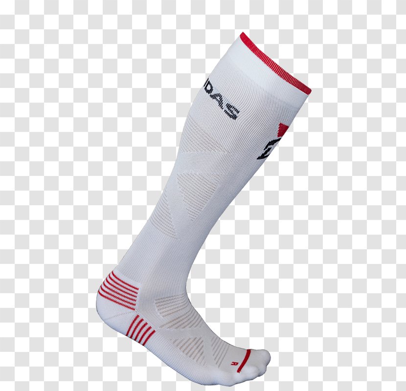 White Gladiator Black Sock Running Transparent PNG