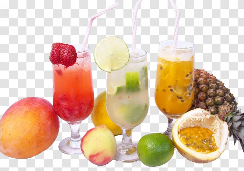 Juice Cocktail Garnish Wine Fizzy Drinks Spritzer - Eating Transparent PNG