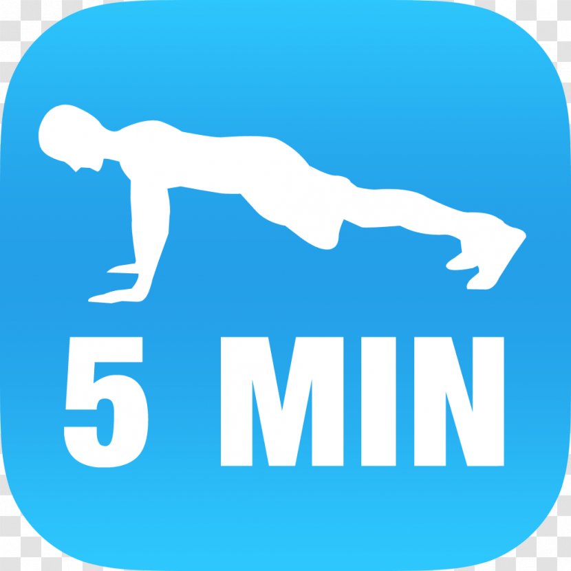 Plank Exercise Calisthenics Rectus Abdominis Muscle App Store - Blue - Six Pack Abs Transparent PNG