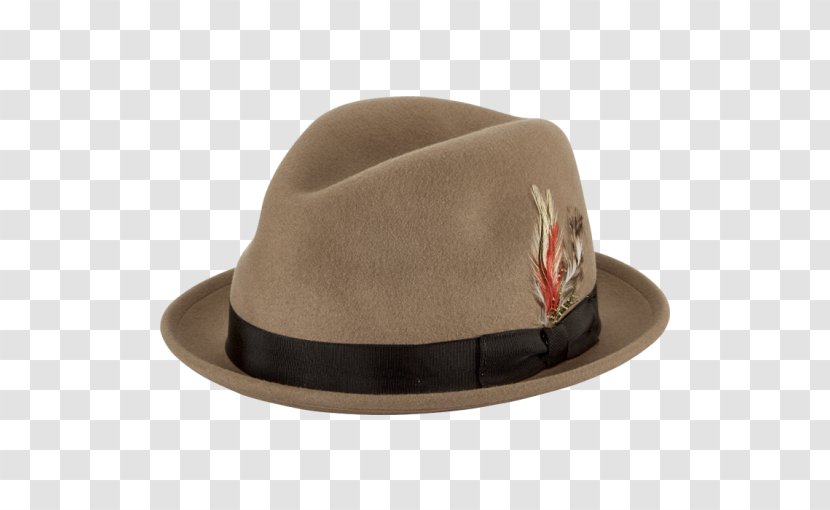 Fedora Hat Cap Headgear Hutkrempe - Almond Transparent PNG