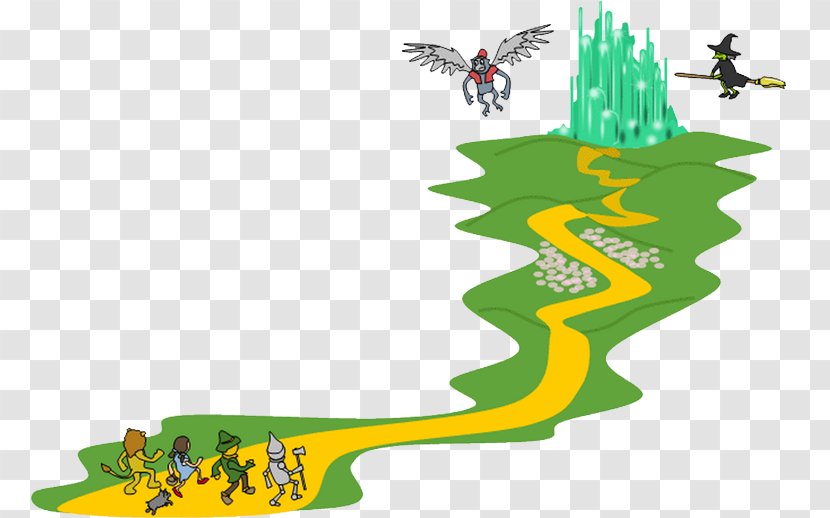 The Wonderful Wizard Of Oz Yellow Brick Road Wicked Witch West Tin Woodman Dorothy Gale Transparent PNG