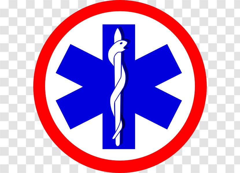Logo Paramedic Star Of Life Emergency Medical Services Clip Art - Insegna - Hawaii Transparent PNG