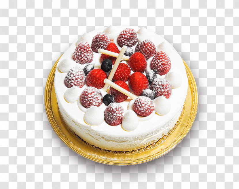 Torte Birthday Cake Fruitcake Pavlova Cheesecake - Dessert - Three Layer Transparent PNG