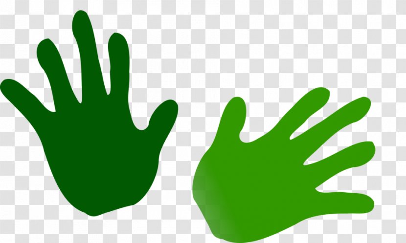 Hand Green Clip Art - Human Body - Illustrations Of Hands Transparent PNG