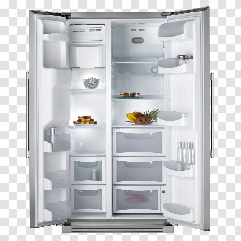 Refrigerator De Dietrich Freezers Dishwasher Exhaust Hood - Microwave Ovens - Fridge Transparent PNG