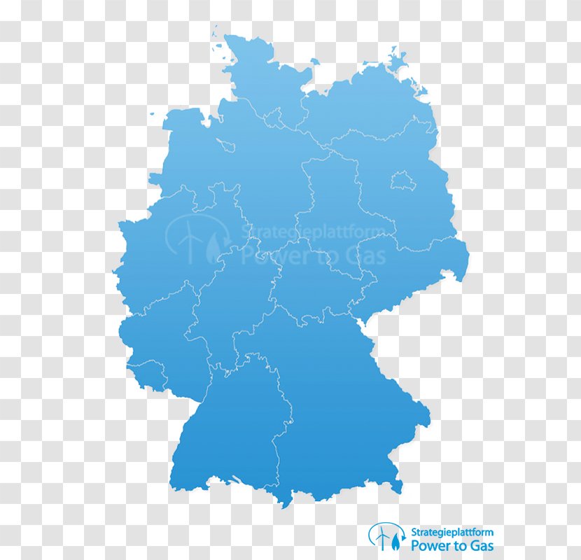 Germany Vector Map Transparent PNG