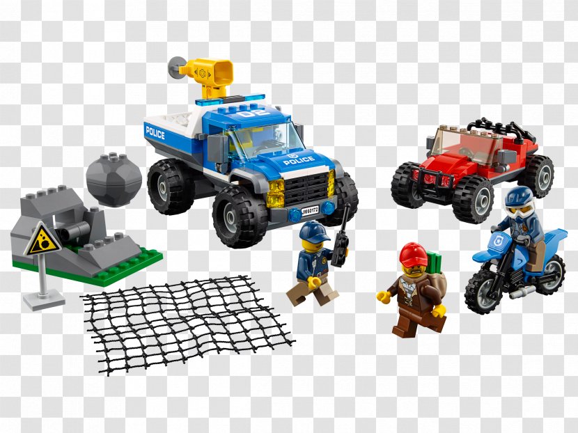 LEGO 60172 City Dirt Road Pursuit 60174 Mountain Police Headquarters City: Fugitives, Ages: 5-12 (60171) Toy - Lego Transparent PNG