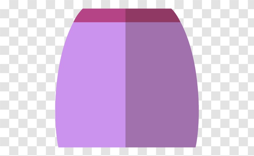 Skirt Design - Magenta - Lilac Transparent PNG