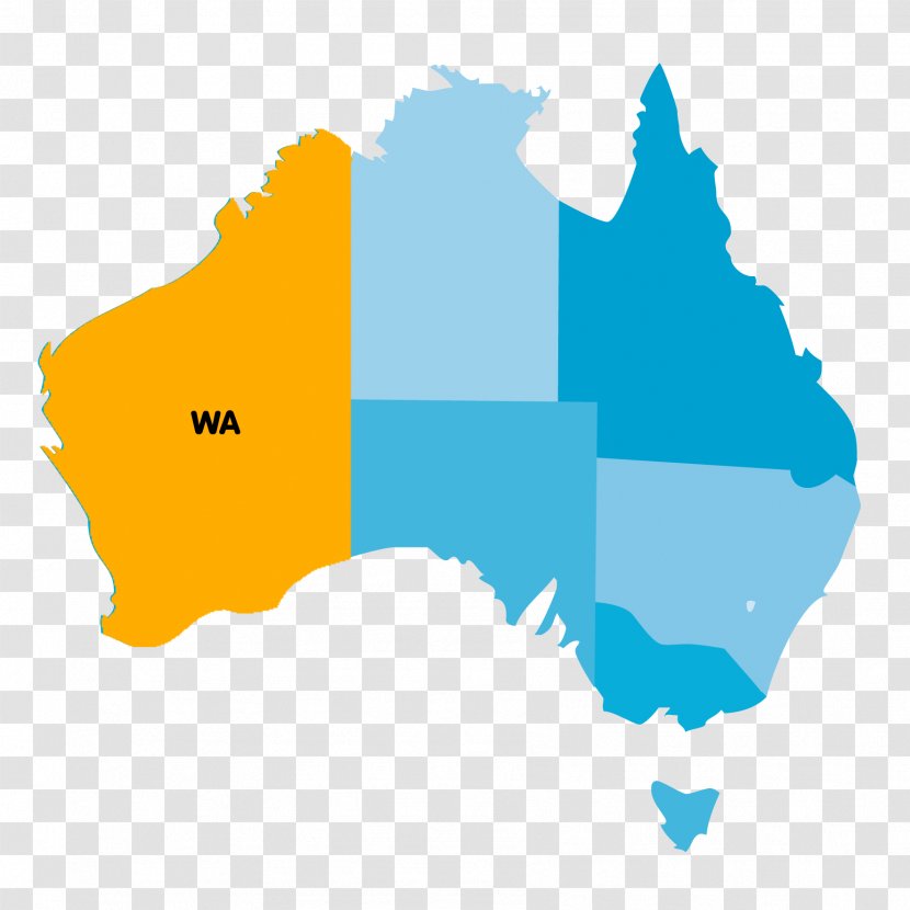 Australia World Map - Image Transparent PNG