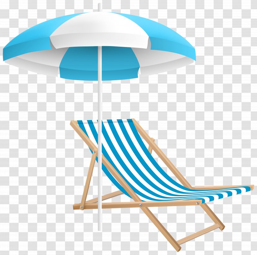 Chair Umbrella Beach Furniture Clip Art - Cliparts Transparent PNG