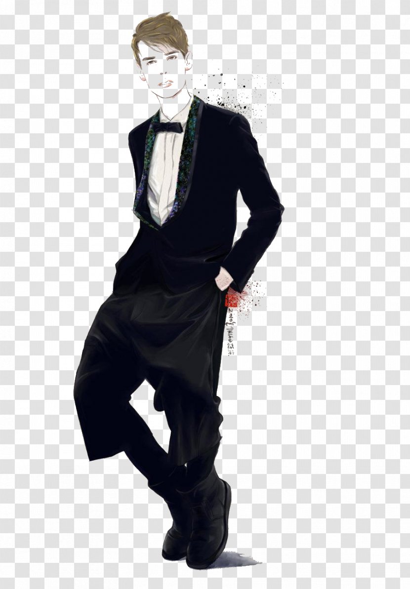 Tuxedo Male Fashion Photography Formal Wear - Necktie - Suit Transparent PNG