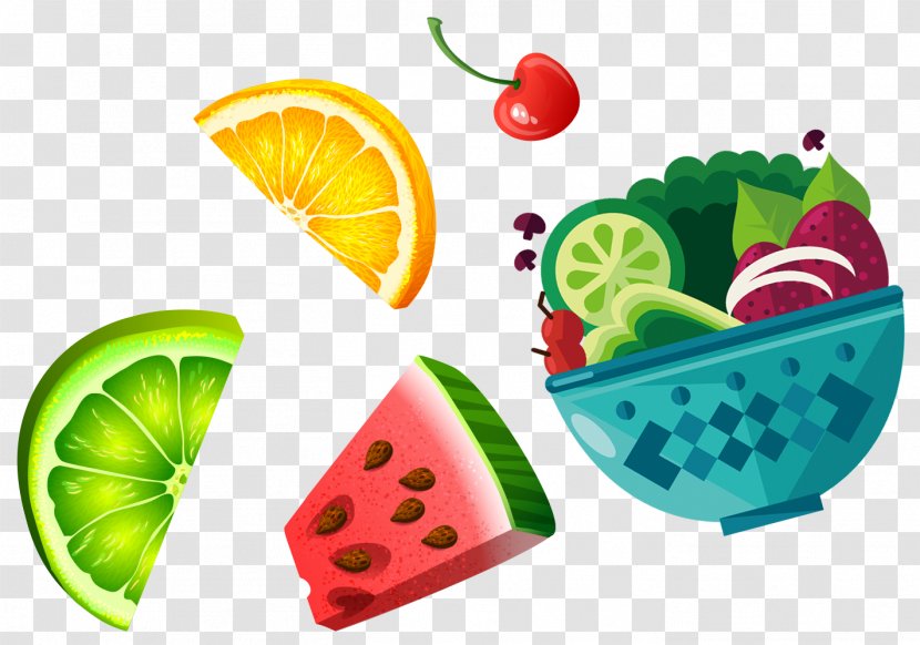Watermelon Sticks Fruit Salad - Cartoon Fruits And Vegetables Transparent PNG