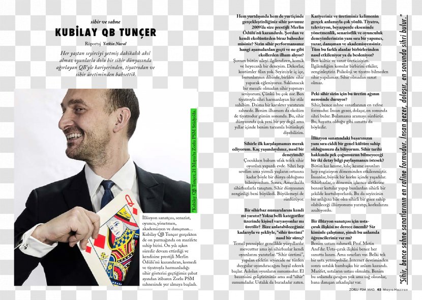 Magazine Brochure - Gentleman - Iyi Parti Transparent PNG