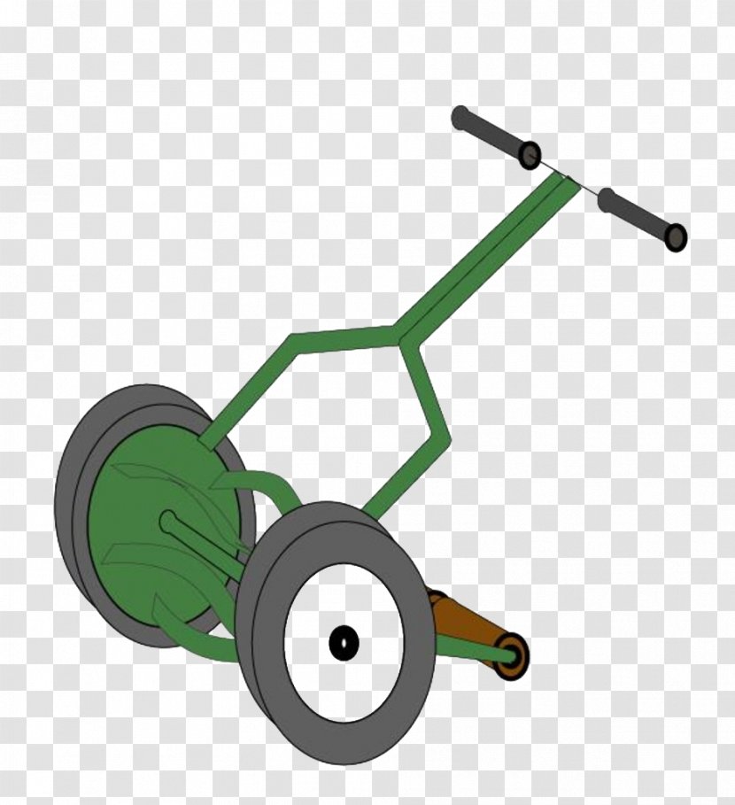 Lawn Mower Clip Art - Grass - Electric Scooter Transparent PNG