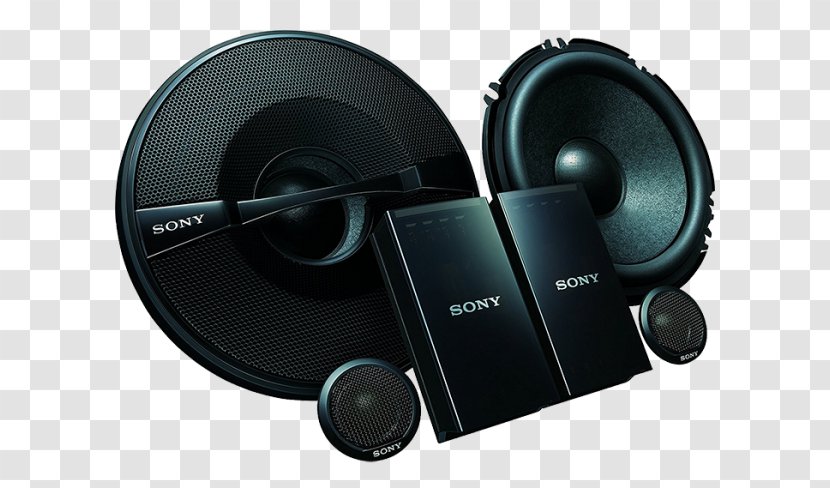 Component Speaker Vehicle Audio Loudspeaker Car Sony - Electronics Transparent PNG