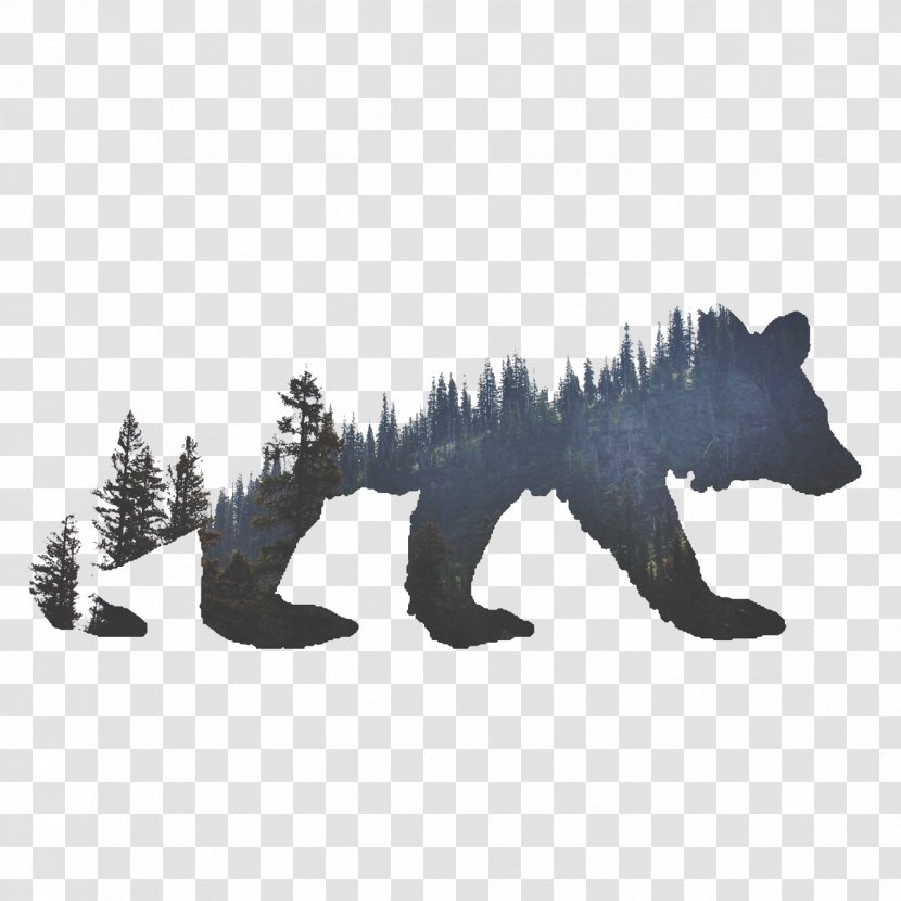 American Black Bear California Grizzly Tattoo Cover-up - Tiger Woods Transparent PNG