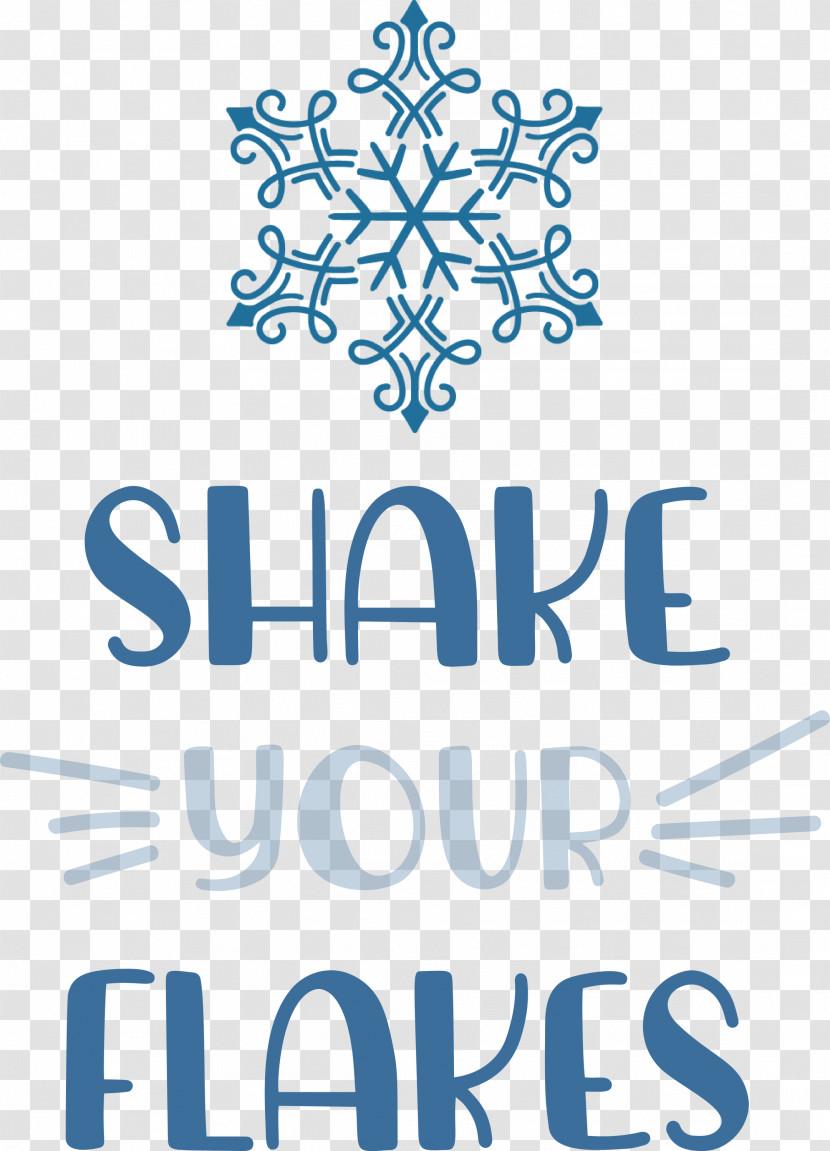 Snow Shake Your Flakes Winter Transparent PNG