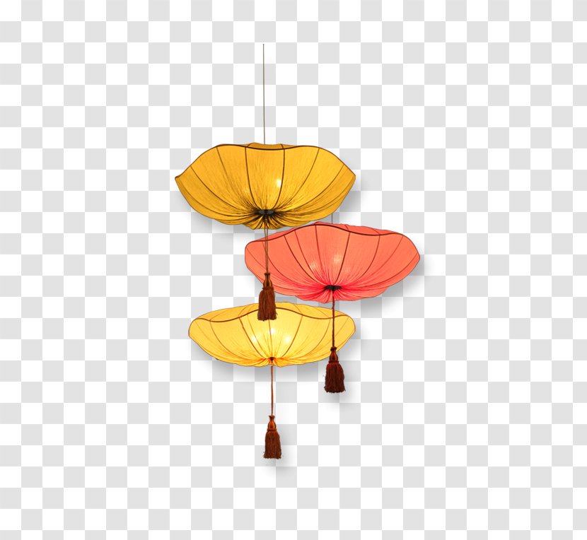 Mid-Autumn Festival Lantern Poster - Mid Autumn - Lotus Lamp Transparent PNG