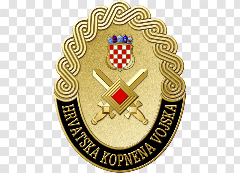 Republic Of Croatia Armed Forces Angkatan Bersenjata Military Ministry Defence - Badge - Home Decoration Title Transparent PNG