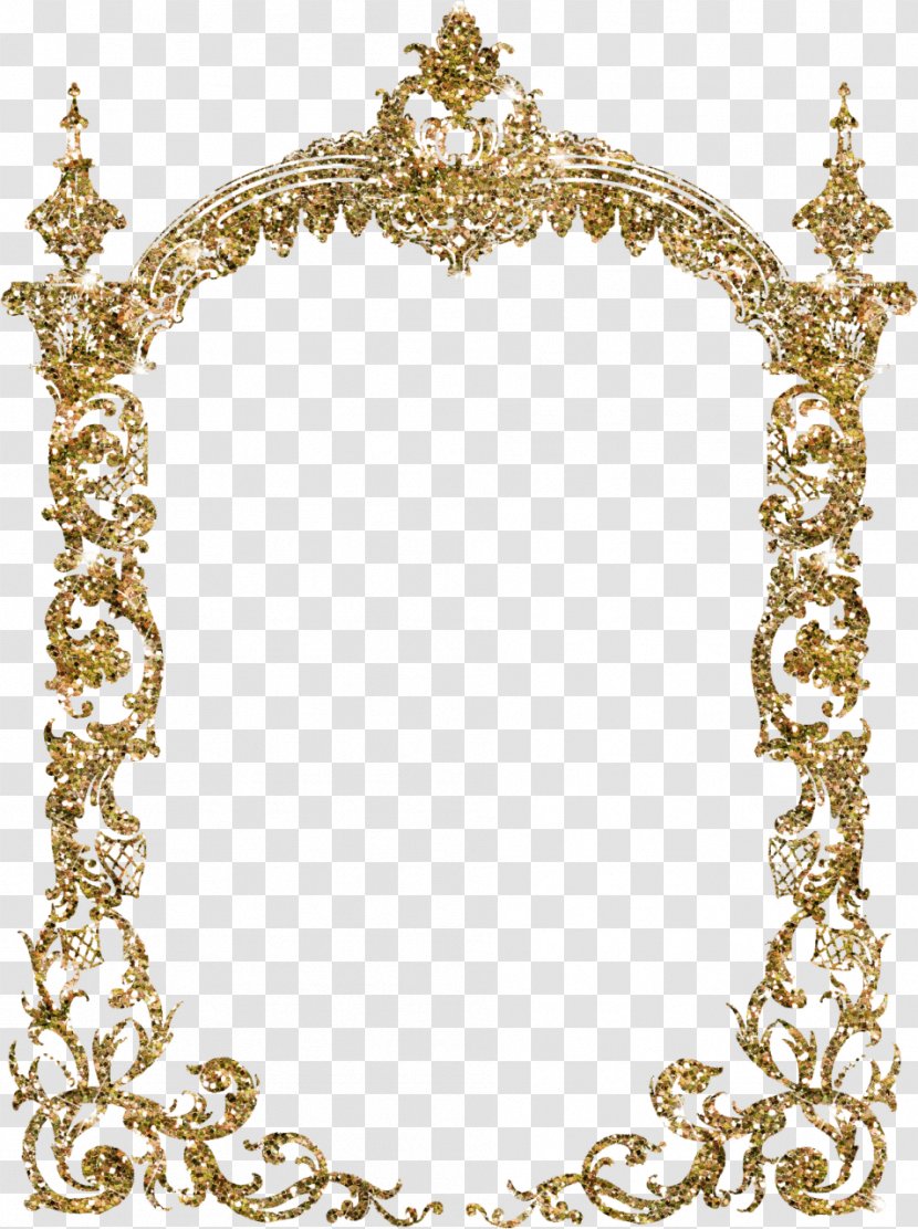 Picture Frames Printing Clip Art - Necklace - Antique Transparent PNG