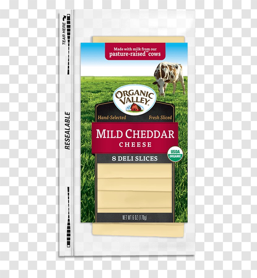 Organic Food Milk Cheddar Cheese Mozzarella - Brand Transparent PNG