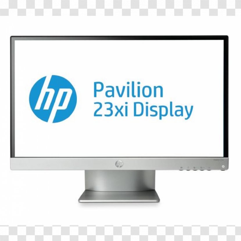 Hewlett-Packard IPS Panel HP Pavilion 22xi Computer Monitors LED-backlit LCD - Logo - Hewlett-packard Transparent PNG