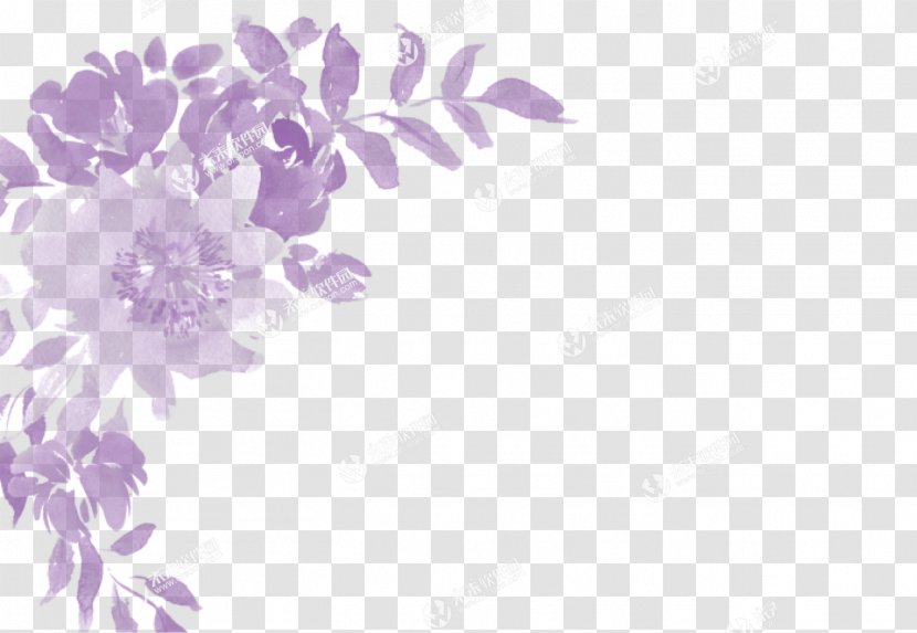 Desktop Wallpaper Violet Floral Design Color - Lilac - Transparent Wedding Transparent PNG