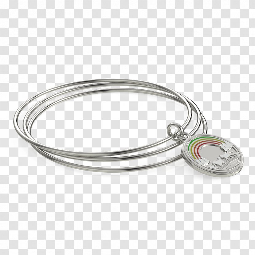 Silver Bangle Bracelet Body Jewellery Jewelry Design Transparent PNG