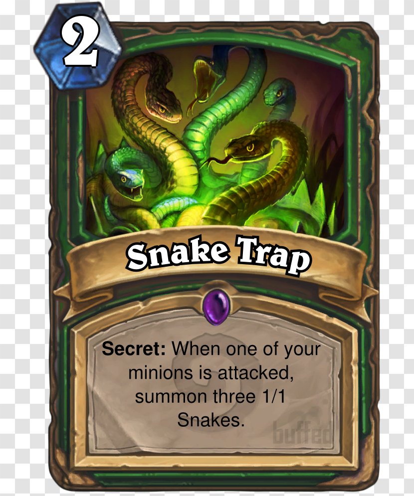 Hearthstone Snake World Of Warcraft Game Blizzard Entertainment - Reptile Transparent PNG