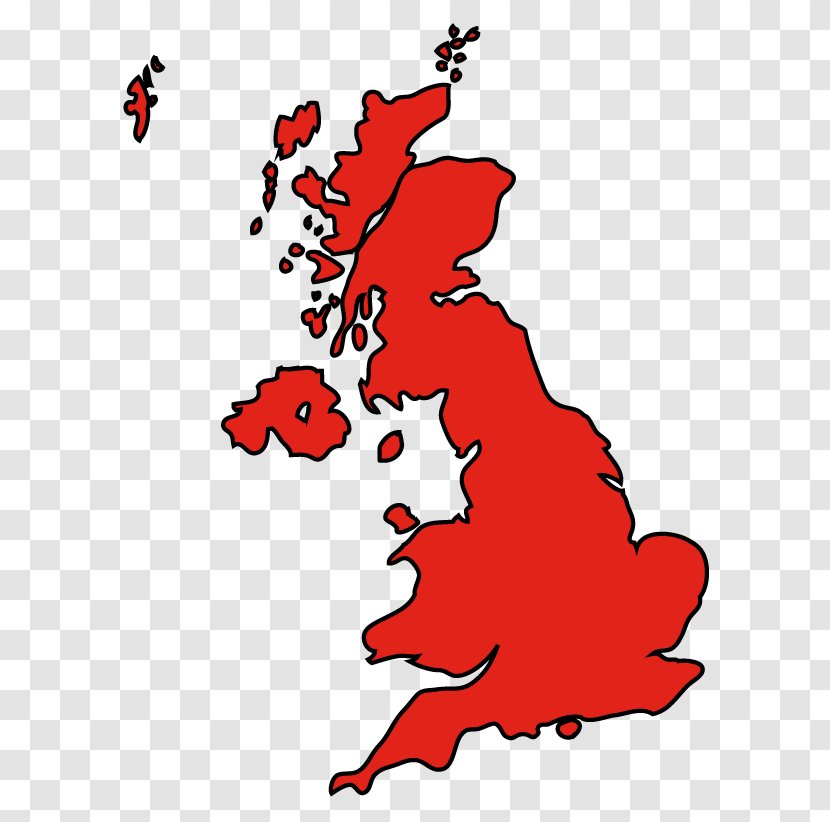England British Isles United Kingdom Of Great Britain And Ireland Map Geography - Red Cross Blood Drive Images Transparent PNG