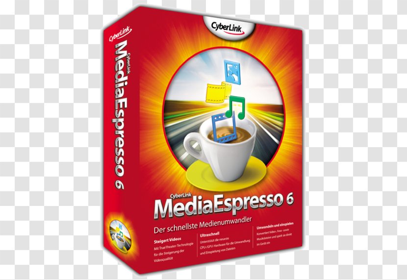 MediaEspresso DVD Authoring Computer Software CyberLink - Brand - Dvd Transparent PNG