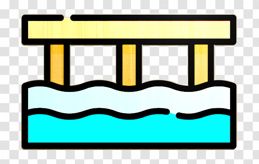 Dock Icon Diving Icon Pier Icon Transparent PNG