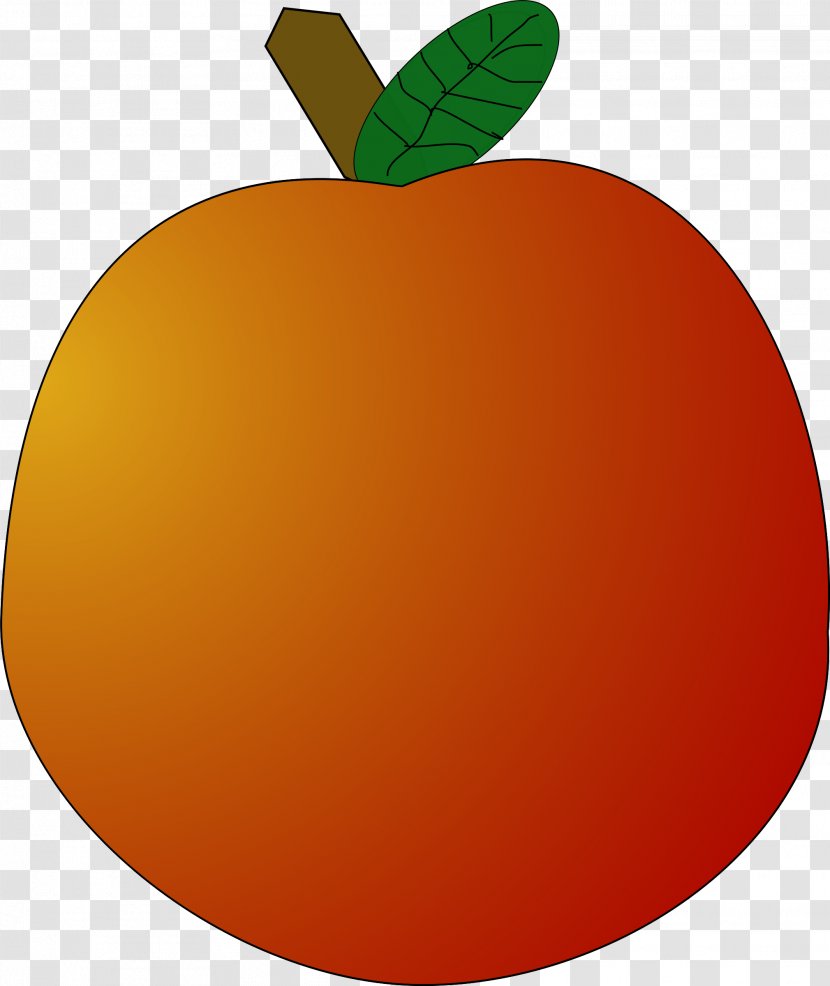 Apple Fifth Avenue Document Clip Art - Peach - Twin Tower Transparent PNG