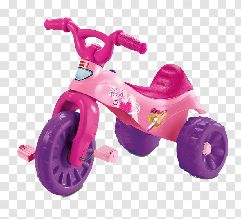 Fisher-Price Barbie Toy Product Recall Motorized Tricycle - Magenta - Children Deduction Material Transparent PNG