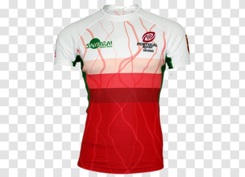 Jersey T-shirt Portugal National Rugby Sevens Team Union Football - Tshirt Transparent PNG