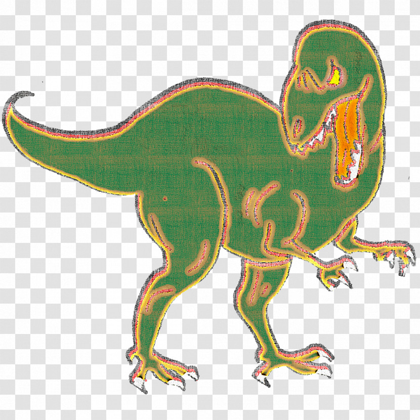 Tyrannosaurus Velociraptor Velociraptor Standing Extinction Beak Transparent PNG