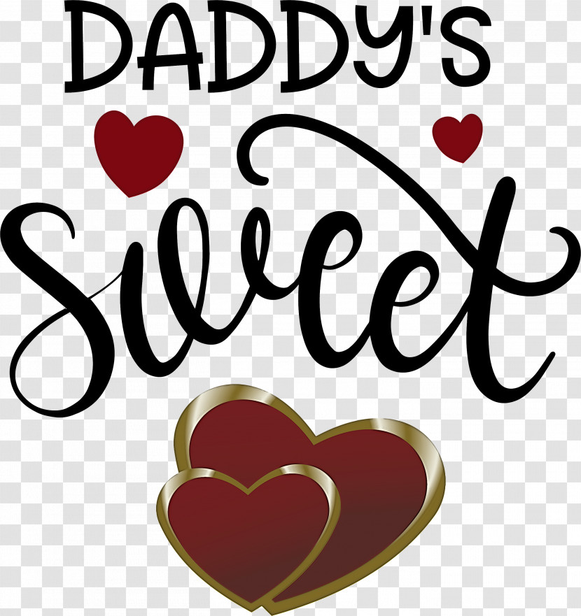 Daddys Sweet Heart Valentines Day Valentines Day Quote Transparent PNG