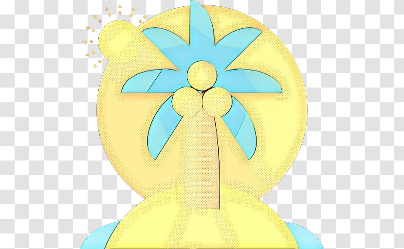 Yellow Flower - Wheel Transparent PNG