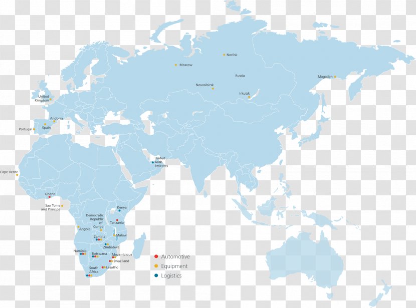 World Map Blank Geography - Area Transparent PNG