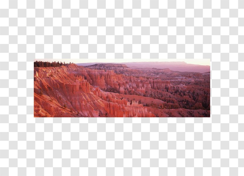 Bryce Canyon National Park Badlands Geology Landscape - Panorama Transparent PNG
