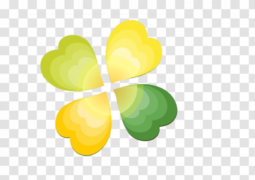 Four-leaf Clover - Green - Free Creative Pull The Transparent PNG