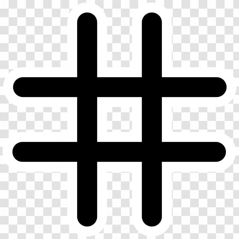 Clip Art - Hashtag - Grid Transparent PNG