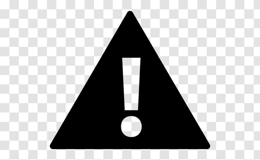Exclamation Mark Warning Sign Interjection - Symbol - Triangle Transparent PNG
