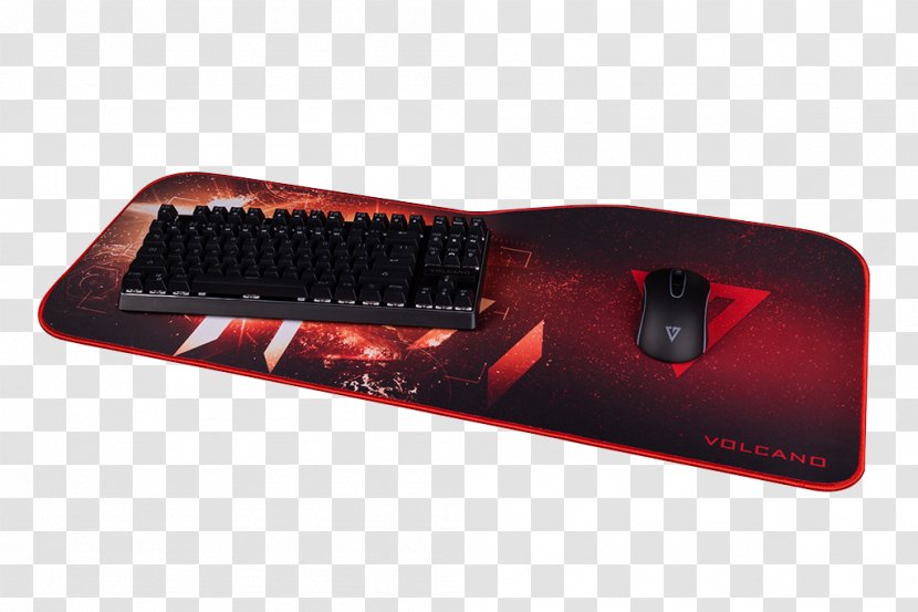 Computer Keyboard Mouse Mats Input Devices - Hardware - Volcano Transparent PNG