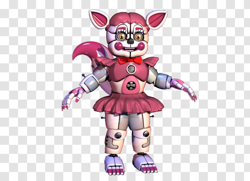 Five Nights At Freddy's: Sister Location Freddy's Survival Logbook Circus Infant - Figurine - Funtime Freddy Transparent PNG